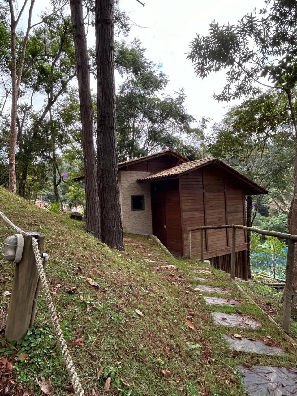 Chale Ipe Branco Hotell Pedra Azul  Eksteriør bilde