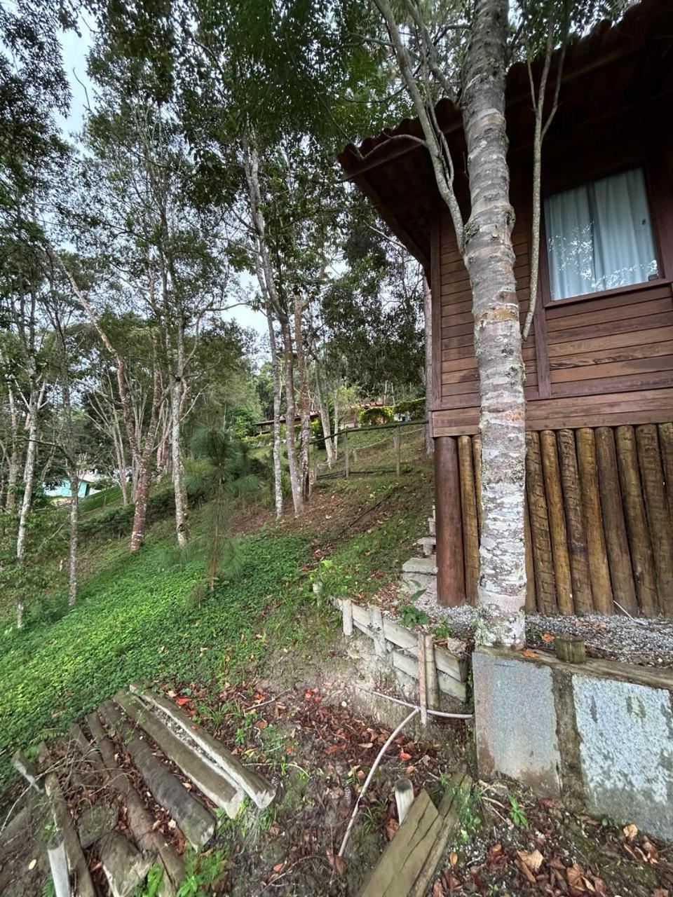 Chale Ipe Branco Hotell Pedra Azul  Eksteriør bilde